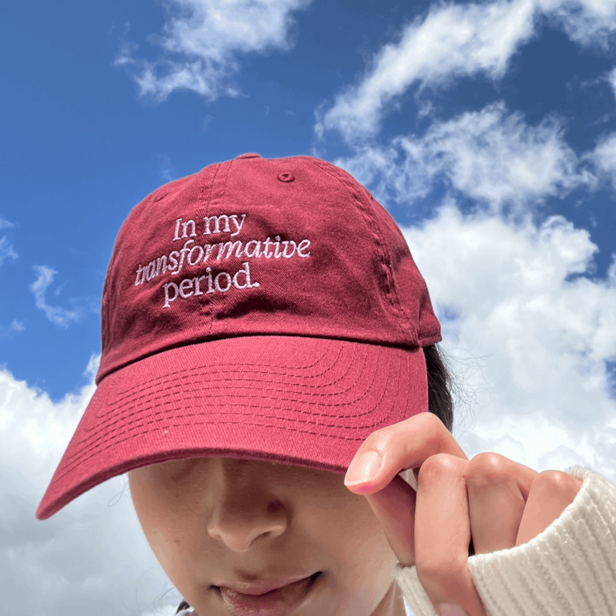 DIVA™ Transformative Period Cotton Baseball Cap